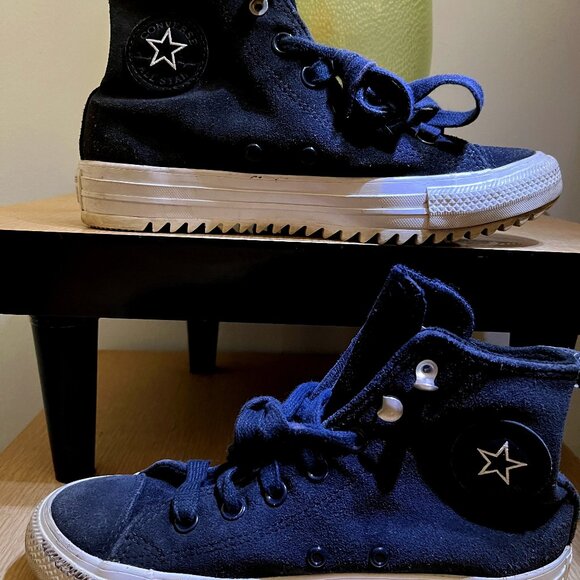 EUC CTAS Converse High trainers- Chuck Taylor All Star Hiker Boot Hi (6) KICKS - Picture 2 of 7
